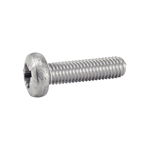 Vis à métaux Acton tête cylindrique cruciforme inox A2 DIN 7985