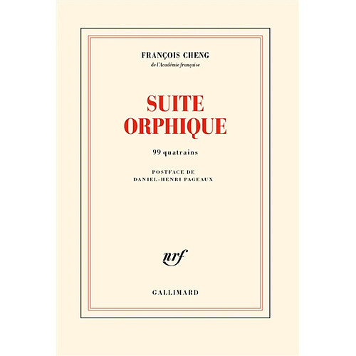 Suite orphique : 99 quatrains · Occasion