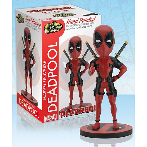 NECA Marvel Comics - Figurine Head Knocker Deadpool Classic 20 cm