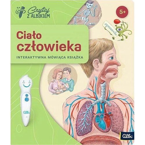 Czytaj z Albikiem. Interaktywna ksiÄ?zka Ciaóno czOwieka KSIÄKA