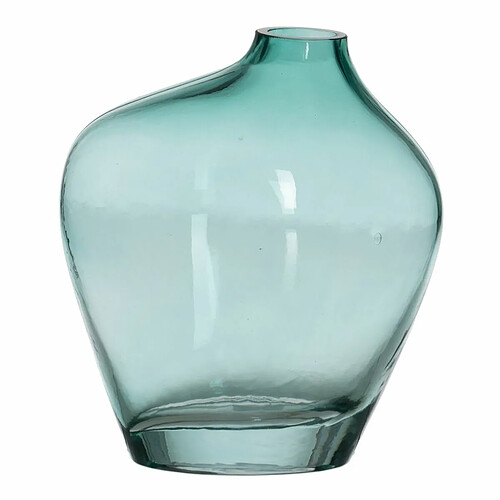 BigBuy Home Vase Vert Verre 14,5 x 9,5 x 17 cm