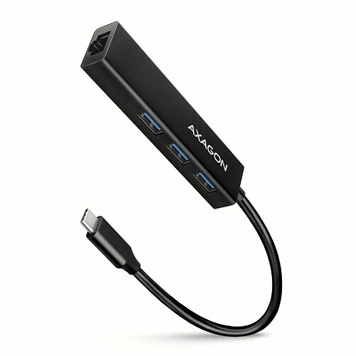 hub usb axagon tipo-c/3x tipo-a/5gbit/s nero [hmc-gl3a]