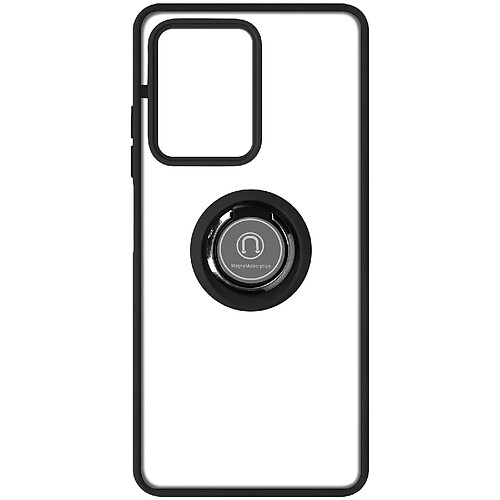 Avizar Coque pour Xiaomi Redmi Note 12 Pro 5G Bague Métallique Support Vidéo Noir