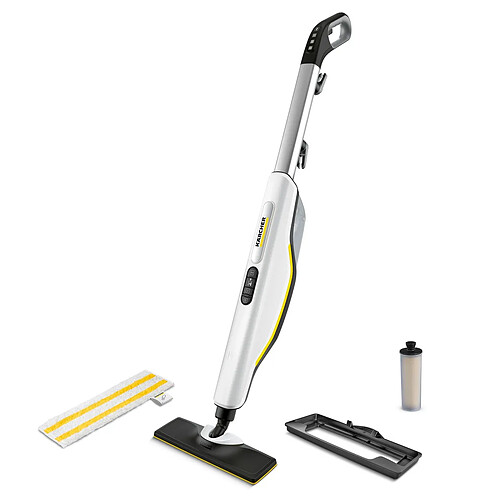 Nettoyeur balai vapeur 1200w blanc - SC3UPRIGHTEASYFIXBLANC - KARCHER