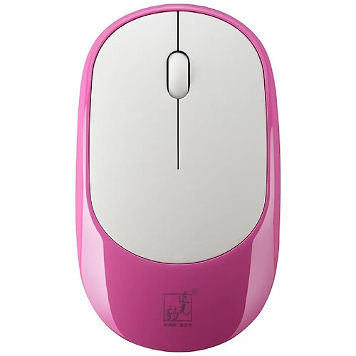 Yonis Souris Sans Fil Rechargeable Rose 1000dpi