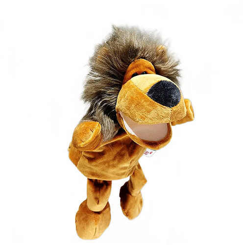 Universal Animaux à pattes 30 cm Puppet artisanal Peluche Lionnet Petit Histoire éducative Poupée Jouet Enfant Enfant | Marionnettes