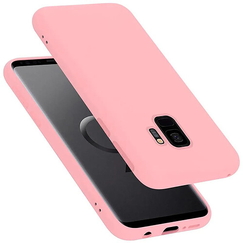 Cadorabo Coque Samsung Galaxy S9 Etui en Rose