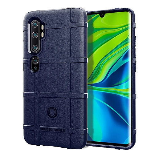 Wewoo Coque Souple Pour Xiaomi Mi CC9Pro / Étui en TPU antichocs à couverture totale avec Mi Note 10 bleu