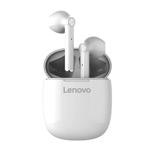 LENOVO - Ecouteurs sans fil HT30 Blanc