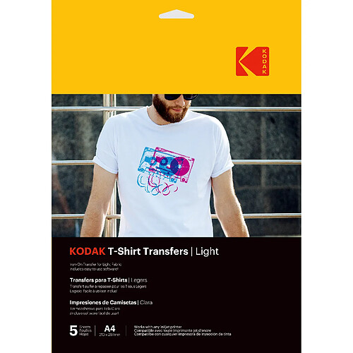 KODAK T-Shirt Transfers / Light - Multicolore