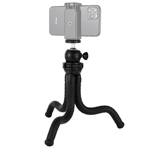 Wewoo Porte-trépied flexible Mini Octopus avec rotule pour appareils photo reflexGoProtéléphone portableTaille 30cmx5cm