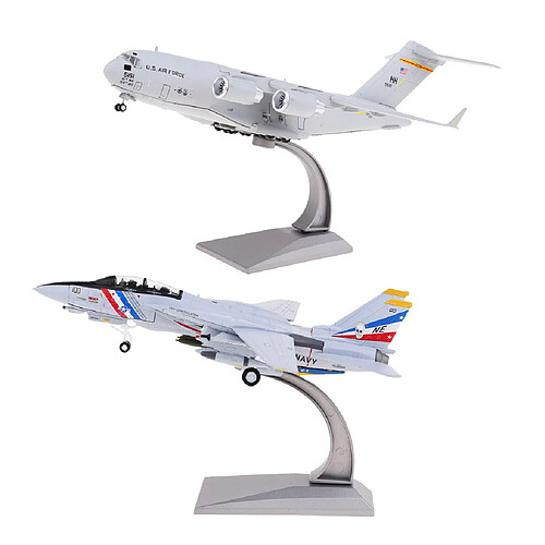 1/100 Modèle avion de Chasse Miniature Diecast