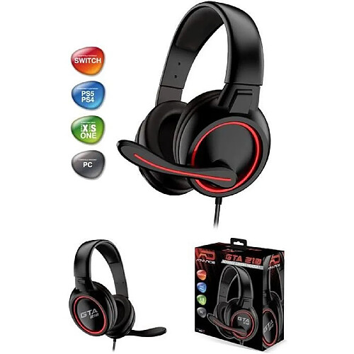 N/C Casque Gamer MEGA BASS E-SPORT pour PS5, PS4, SWITCH, XBOX ONE, XBOX SERIES X/S - Blanc