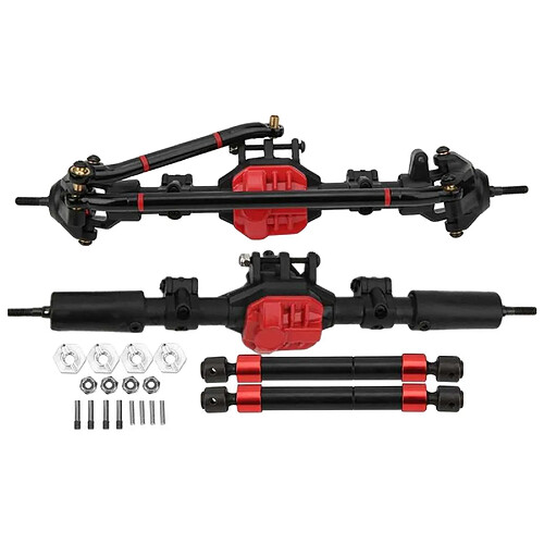 Pièces de kit d'arbre d'essieu de voiture rc 4 roues