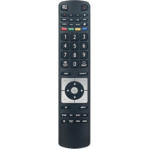 SANAG Rc5110 Remplacement De La Telecommande Compatible Avec Finlux Linsar Telefunken Tv 22Lt475Cd 26Le4800Ct 26Lt475Cd 26Lt480Ct 26Lt481Ctsi 32Lt400 32Lt580Ctsw Fin22905Ledr Fin22905Ledrdvd