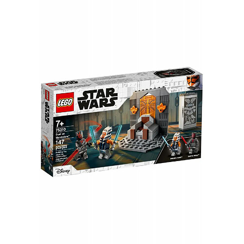 LEGO 75310 Star Wars Duel sur Mandalore Jouet a Construire, Jouets pour Enfants de +7 ans, Figurine et Sabres Laser