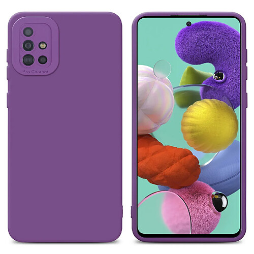 Cadorabo Coque Samsung Galaxy A51 4G / M40s Etui en Lilas