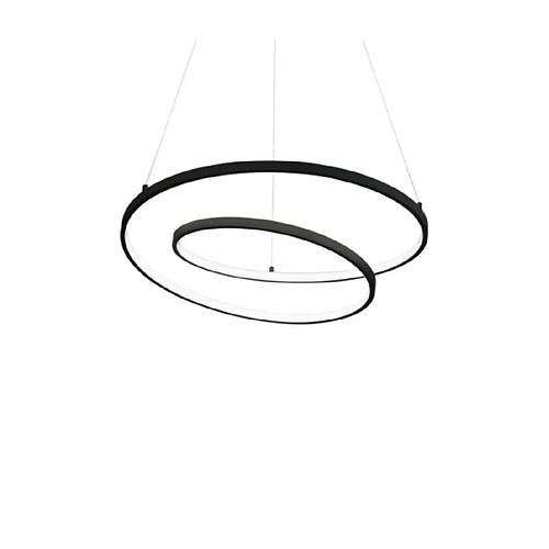 Ideal Lux Suspension LED OZ Métal,Plastique Noir