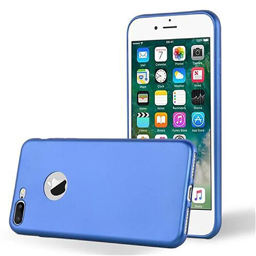 Cadorabo Coque iPhone 7 PLUS / 7S PLUS / 8 PLUS Etui en Bleu