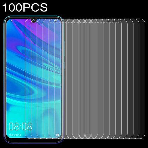 Wewoo Film de verre trempé de 100 PCS 0.26mm 9H 2.5D pour Huawei Honor 10 Lite / P Smart 2019 / 10i