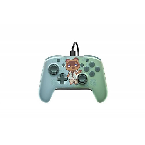 Manette Gaming filaire pour Nintendo Switch Pdp Faceoff Deluxe Animal Crossing