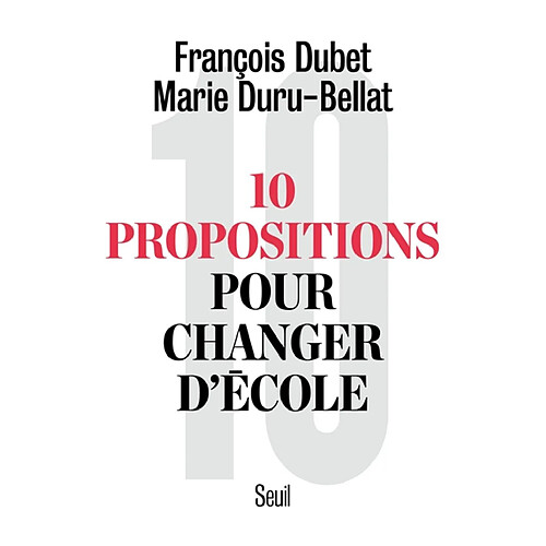 10 propositions pour changer d'école · Occasion