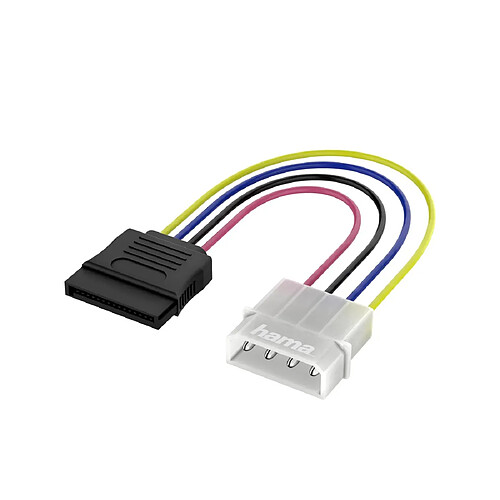 HAMA Adaptateur 5,25" sur SATA, alimentation en électricité