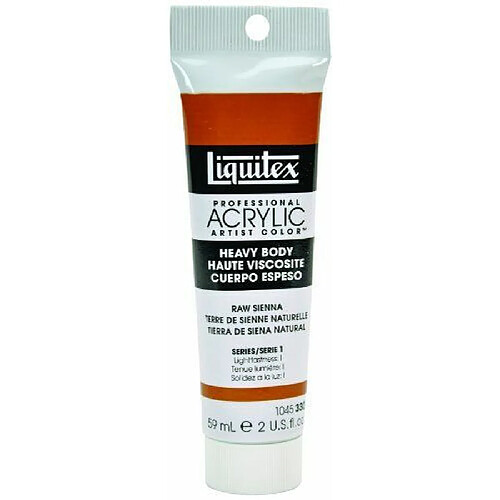 Liquitex 92189 Peinture acrylique 59 ml Terre de sienne naturelle