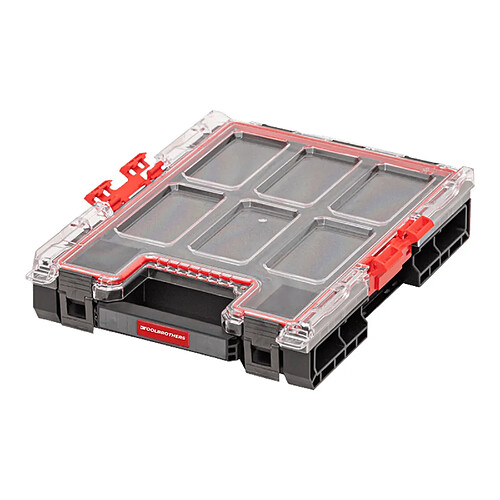 Toolbrothers RHINO XXL Organiseur ECO Hauteur M Custom Multilayer 365 x 265 x 77 mm 2,5 l IP66 avec garniture en mousse