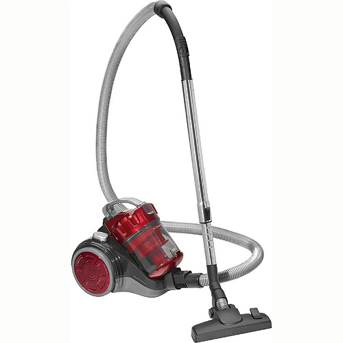 Aspirateur Cyclonique sans Sac, filtre HEPA, Classe Énergétique A, 700, Rouge, Bomann, BS 9027