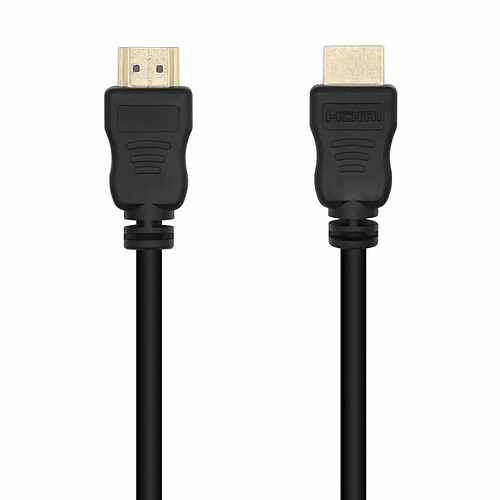 Câble HDMI Aisens Cable HDMI V1.4 Alta Velocidad 14+1 CCS, A/M-A/M, Negro, 2.0m 2 m Noir