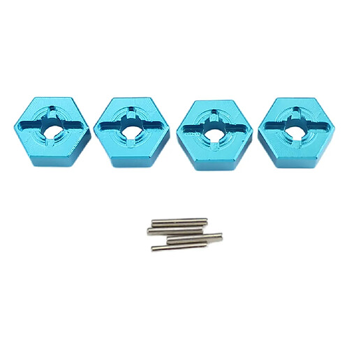 Adaptateur D'entraînement Hexagonal de Moyeu de Roue En Métal Adapté pour Wltoys 144001 1:14 Pièces de Voiture RC