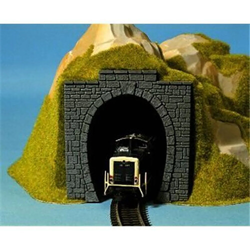 Noch 34400 5.5 x 6.5 cm portail de Tunnel Plastique seule piste Paysage à modeler (2 pièces)