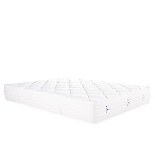 LUXURY LITERIE Matelas Patriote Mousse, 27cm, mousse haute densité , Indépendance du Couchage, Soutien ferme + Oreiller + Couette, 140x190cm