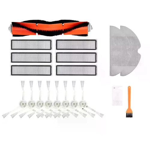 Ensemble complet d'accessoires lavables pour aspirateur Robot Xiaomi Dreame D9, Kits de pièces de rechange