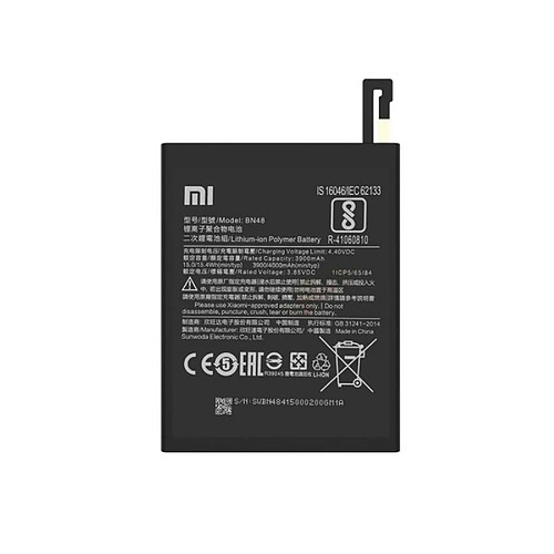 Remplacement de batterie BN48 en 4000 mah pour Xiaomi Redmi Note6 Pro M1806E7TG