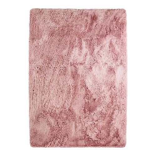 Thedecofactory NEO YOGA - Tapis lavable à base fine et souple extra doux rose 160x230