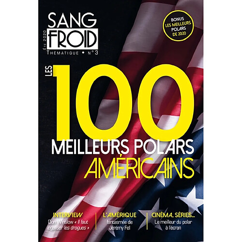 Sang-froid thématique, n° 3. Les 100 meilleurs polars américains · Occasion