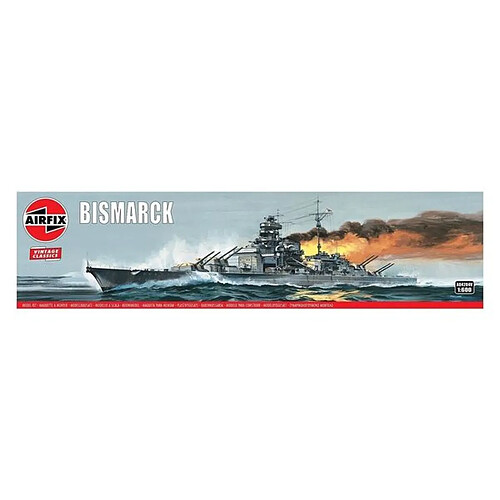 Bismarck, Vintage Classics - 1:600e - Airfix