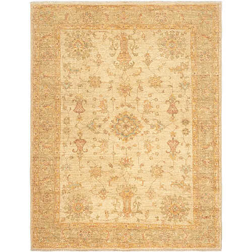 Vidal Tapis de laine 198x153 beige Ziegler