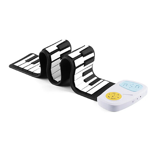 IMITATION MUSIC INSTRUMENT 49 Type Clavier De Porte Enfants Piano Électronique-Noir