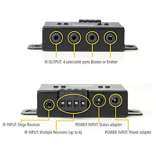 Rallonge IR 10 m Marmitek IR Control 11 XTRA noir