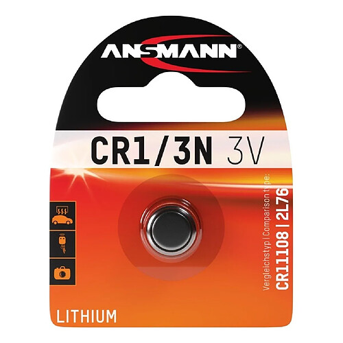 Pile bouton CR 1/3 N lithium Ansmann 3 V 1 pc(s)