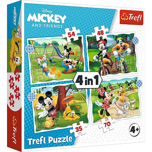 TREFL 4in1 Funny day Mickey Mouse