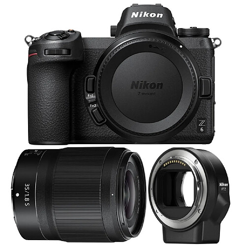 NIKON Z6 KIT FTZ Mount Adapter + NIKKOR Z 35mm f/1.8 S