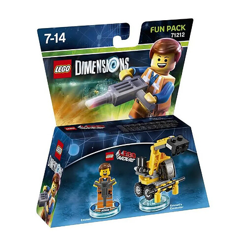 Figurine LEGO Dimensions - Emmet - La Grande Aventure LEGO