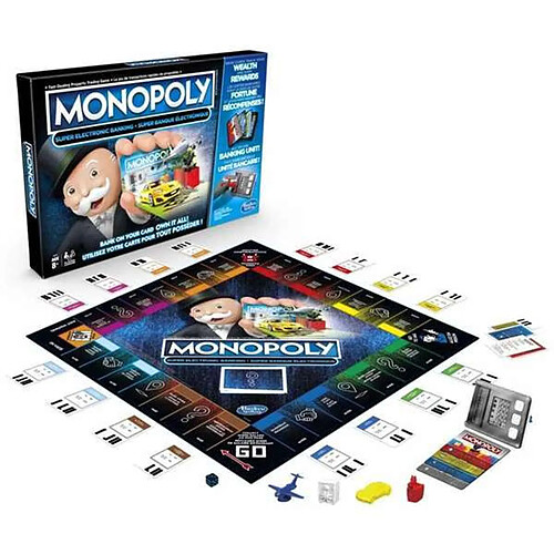 Jeu de société Monopoly Electronic Banking Hasbro (ES)