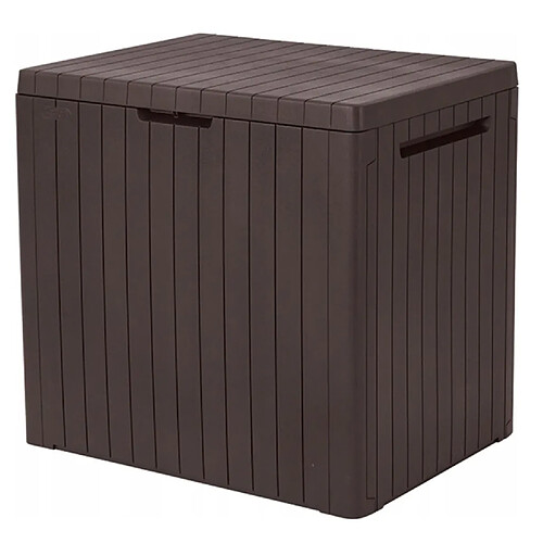 KETER City Storage Box - Marron