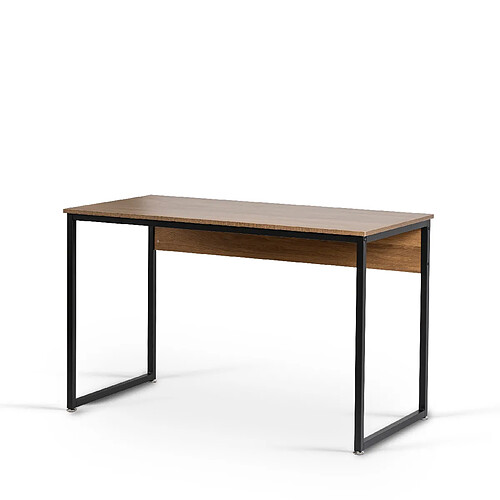 Vivaldi Bureau Ross 120 cm Chêne Rustique/Noir