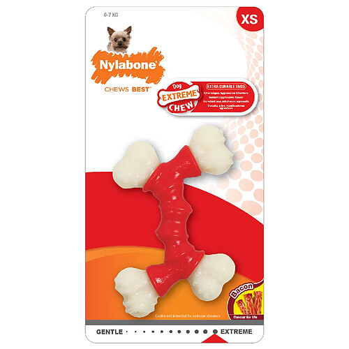 Nylabone Jouet os à mâcher Double Bone